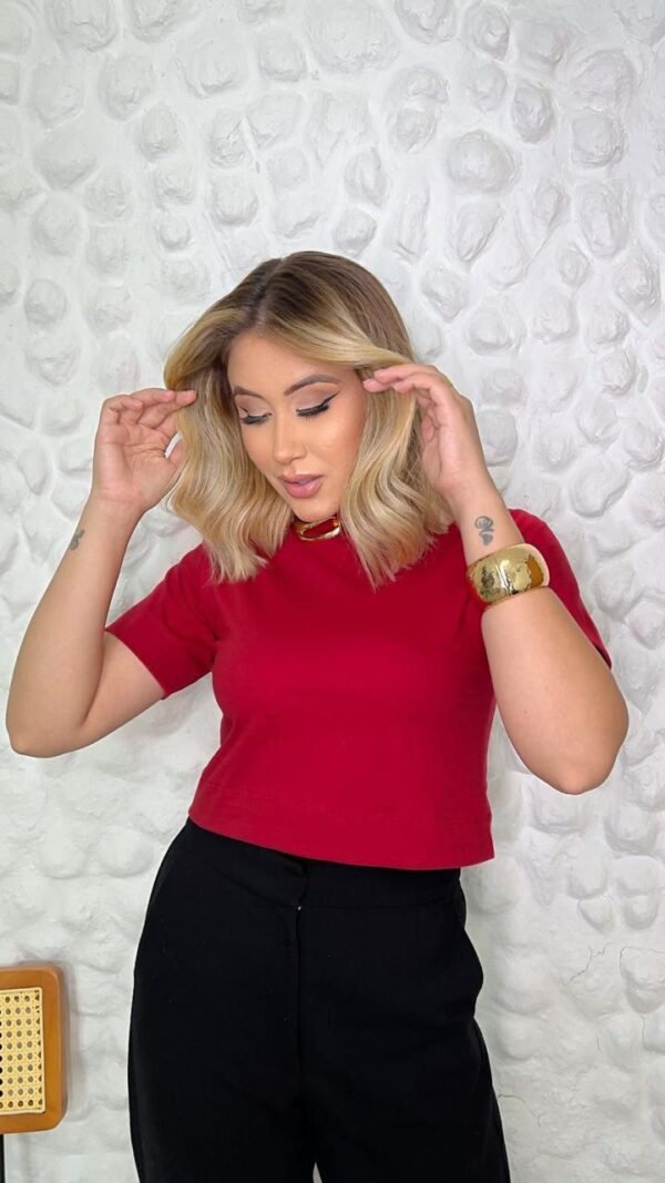 Cropped - Vermelho