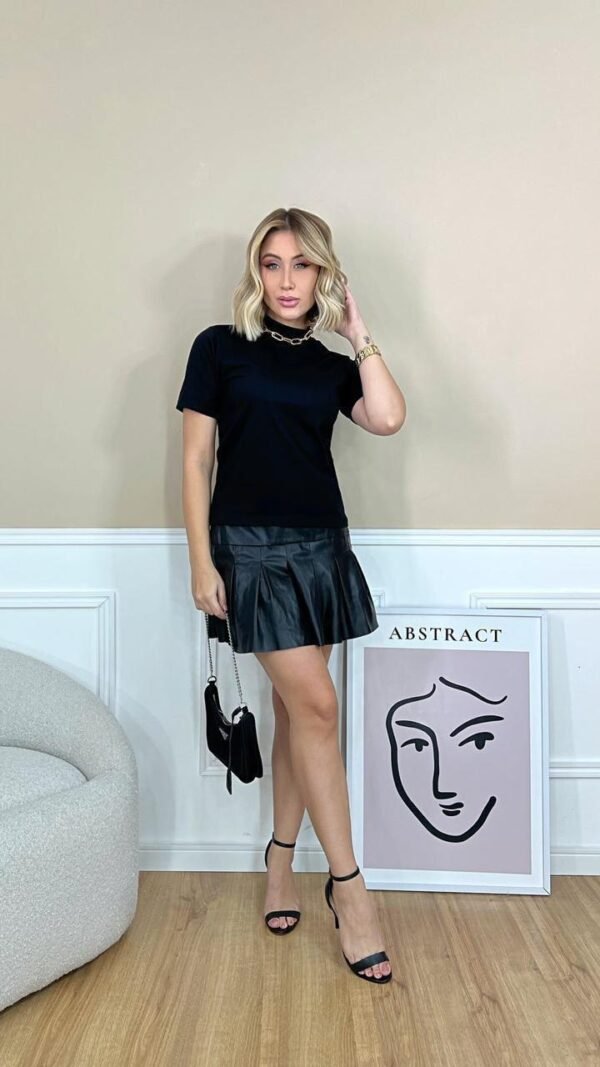 T-shirt Gola Alta - Preto